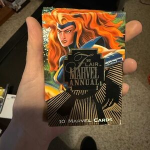 95 Flair Marvel Annual cards
